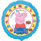 18 Inch Peppa Pig Happy Birthday Helium Balloon image number 1