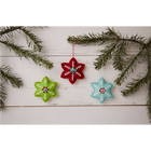 Festive Star Decorations Felt Kit image number 1