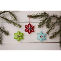 Festive Star Decorations Felt Kit