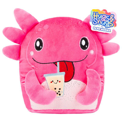 PlayWorks Hugs & Snugs Archie the Axolotl Plush Toy image number 1