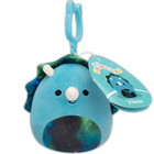 Squishmallows Clip On Plush: Vilmos The Triceratops image number 1