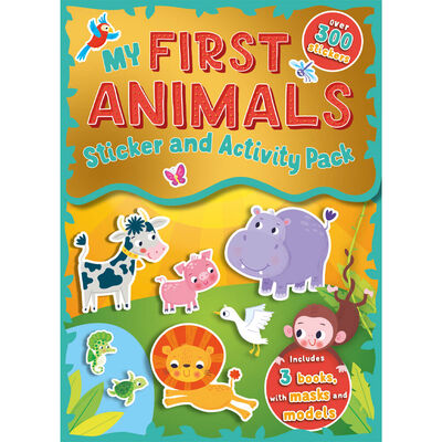My First Animals: Sticker and Activity Pack image number 1