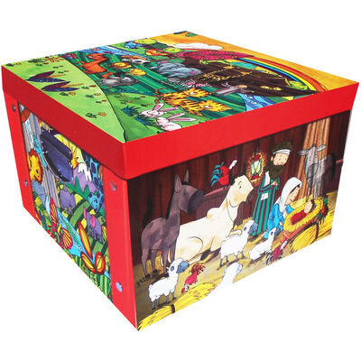 Bible Stories Collapsible Storage Box image number 1