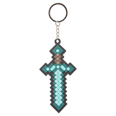Soft Minecraft Keychain: Assorted image number 2