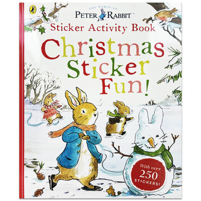 Peter Rabbit Christmas Fun Sticker Activity Book image number 1