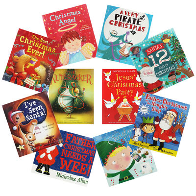 Cute Christmas Reads - 10 Kids Picture Books Bundle image number 1