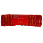 Red Mesh Ribbon: 9m image number 1