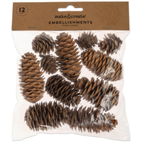 Mixed Pinecones: Pack of 12