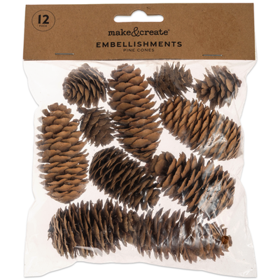 Mixed Pinecones: Pack of 12 image number 2