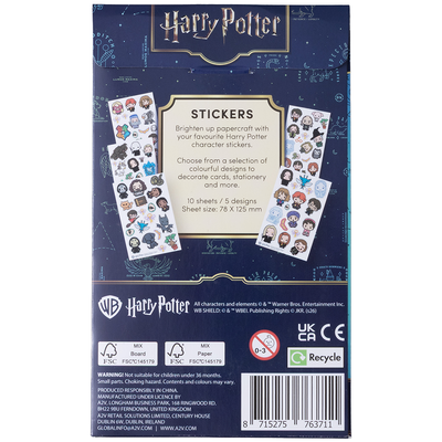 Harry Potter Stickers: Pack of 10 image number 2