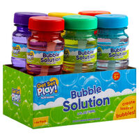 PlayWorks Bubble Solution with Wands: Pack of 6