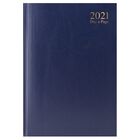 A5 Blue 2021 Day a Page Diary image number 1