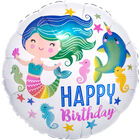 18 Inch Mermaid Helium Balloon image number 1