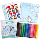 Prima Around the World Colouring Map Bundle of 10 image number 2