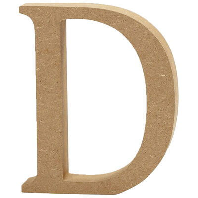 MDF Letter: D From 0.50 GBP | The Works