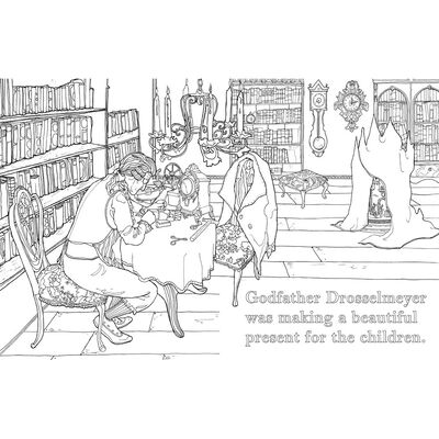 The Nutcracker Colouring Book By Pan Macmillan | The Works