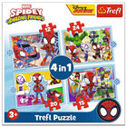Spidey’s Team 4 in 1 Jigsaw Puzzle Set image number 2