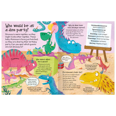 Dinosaurs & Prehistoric Life Curious Questions and Answers image number 2
