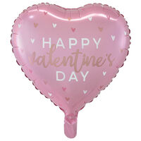18 Inch Happy Valentine’s Day Heart Foil Balloon