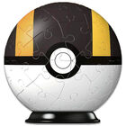 Black Pokeball 3D 54 Piece Jigsaw Puzzle image number 2