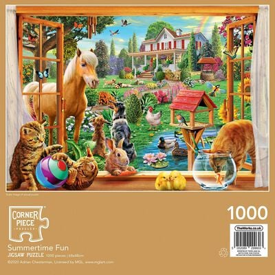 Summertime 1000 Piece Jigsaw Puzzle image number 3