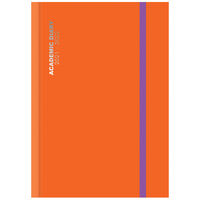A4 Bright Orange 2021-2022 Day a Page Diary
