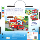 Musical Floor 28-Piece Puzzle with Sing-Along Book: The Wheels on the Bus image number 3
