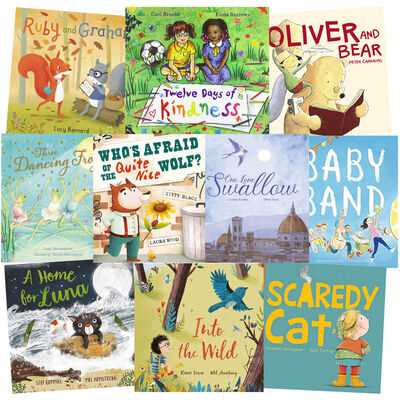 Three Dancing Frogs & Friends: 10 Kids Picture Books Bundle image number 1