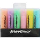 6 Mini Neon Ink Highlighters image number 1