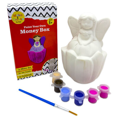 Paint Your Own Money Box: Fairy image number 1