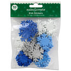 Snowflake EVA Stickers: Pack of 50 image number 1