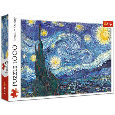 The Starry Night 1000 Piece Jigsaw Puzzle image number 1