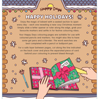 Cosy Christmas Advent Colouring image number 2