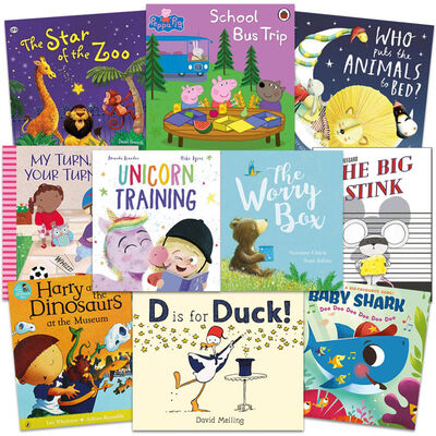 Learning Fun: 10 Kids Picture Book Bundle image number 1