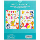 Animal Happy Birthday Cards: Pack of 10 image number 2