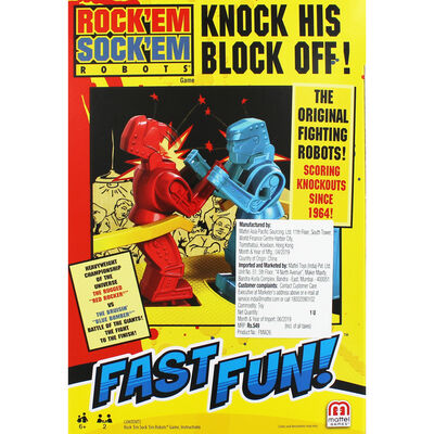 Rockem Sockem Robots - The Original Fighting Robots image number 4