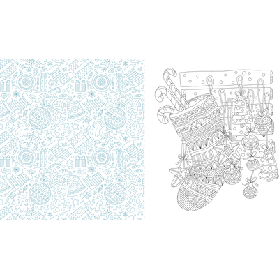 Merry Christmas Colouring Book image number 3