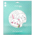 Colour Your Own Easter Bunny Masks: Pack of 4 image number 1