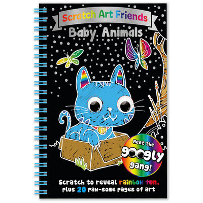 Scratch Art Friends: Baby Animals image number 1