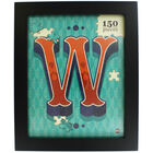 Letter W 150 Piece Jigsaw Puzzle with Frame image number 1