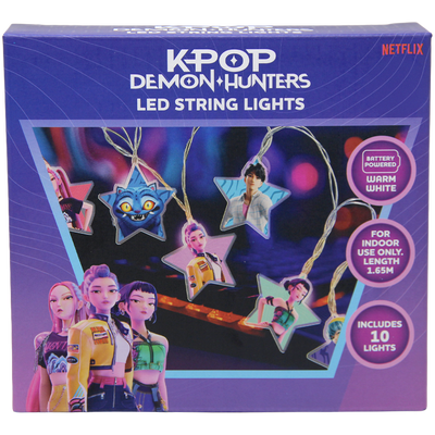 KPop Demon Hunters LED String Lights image number 1