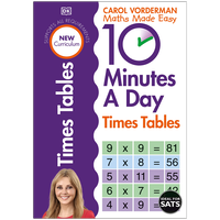 10 Minutes A Day: Times Tables