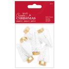 White Mini Trees: Pack of 6 image number 1