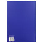 A4 Case Bound Plain Blue Notebook image number 3