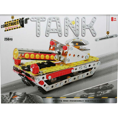 Metal Tank Model Kit: 435 Pieces image number 2