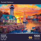 Sunset Harbour 1000 Piece Jigsaw Puzzle image number 1