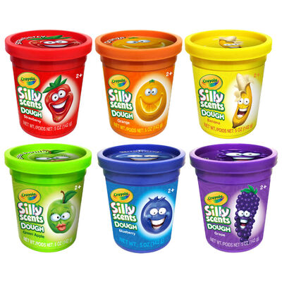 Crayola Silly Scents 5oz Dough Tubs: Assorted image number 2