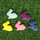 Neon Faux Fur Easter Bunny Decorations: Pack of 5 image number 2