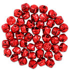 Red Metal Jingle Bells: Pack of 48 image number 1