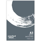 Crawford & Black A3 Artist Sketch Pad: 30 Sheets image number 1